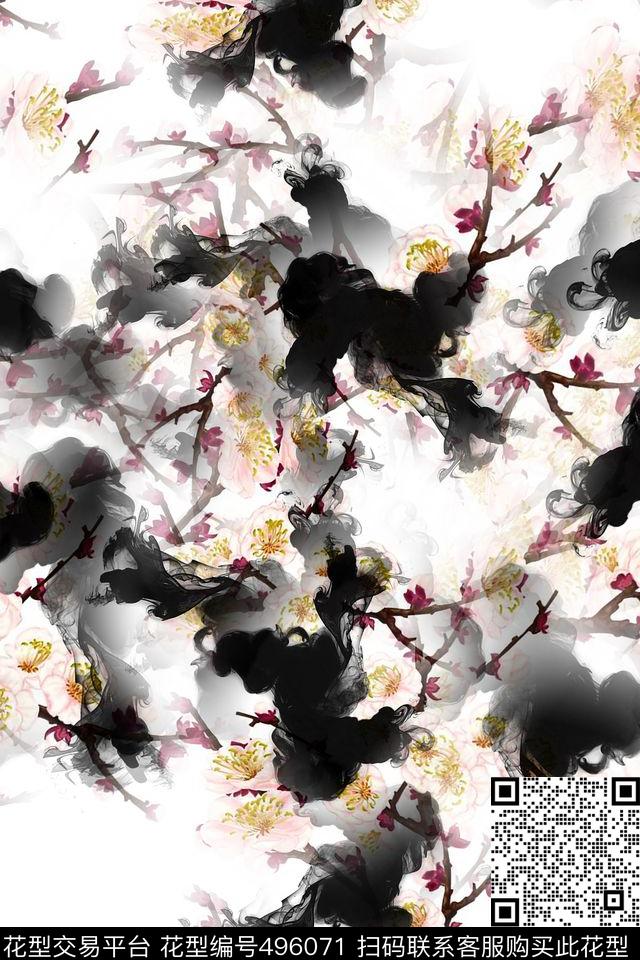 时尚大牌服装数码印花华亿平台下载（图片编号: 496071） - 瓦栏（Walan）