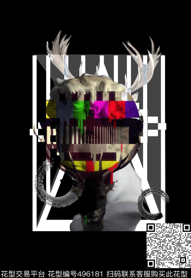 T恤卫衣夹克潮流时尚定位男装数码印花华亿平台下载（图片编号: 496181） - 瓦栏（Walan）