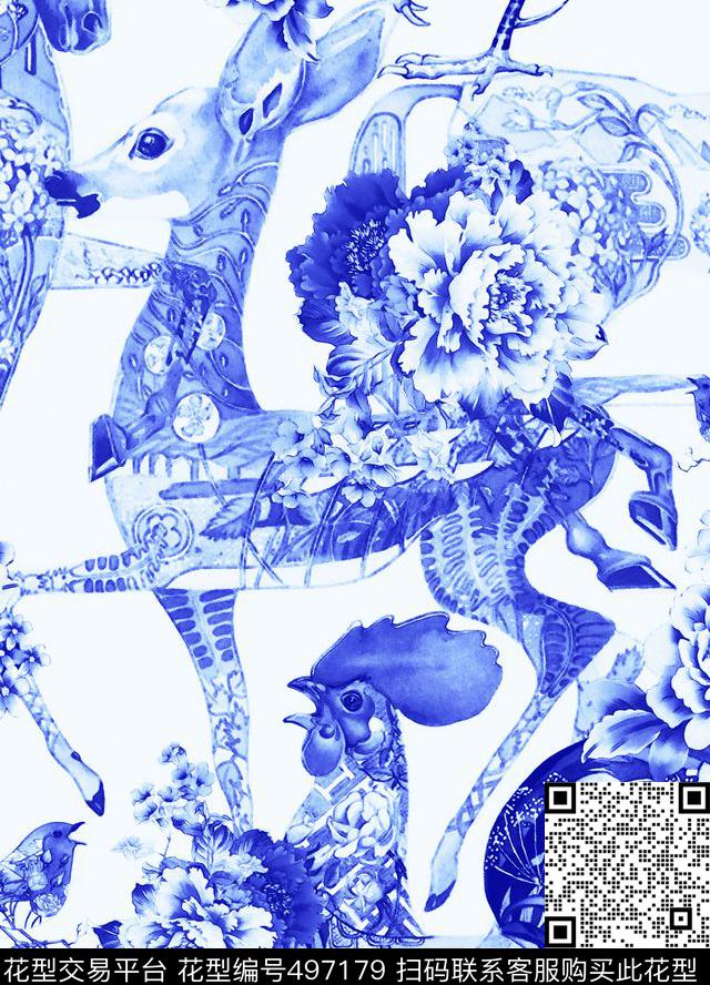 杜嘉班纳东方艺术数码印花华亿平台下载（图片编号: 497179） - 瓦栏（Walan）