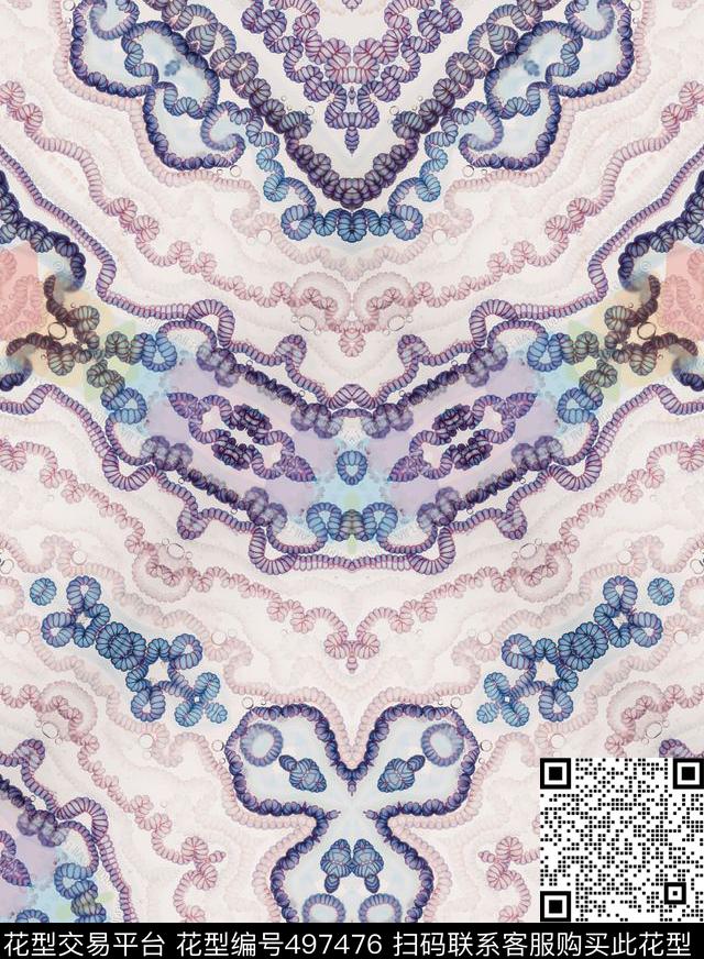 抽象欧美几何数码印花华亿平台下载（图片编号: 497476） - 瓦栏（Walan）