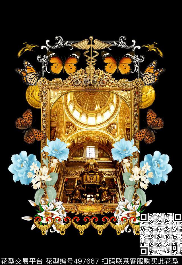 T恤卫衣夹克潮流前卫潮流时尚数码印花华亿平台下载（图片编号: 497667） - 瓦栏（Walan）