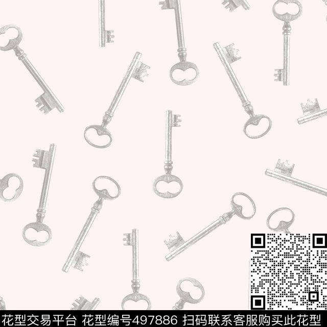 原创浪漫景物数码印花华亿平台下载（图片编号: 497886） - 瓦栏（Walan）