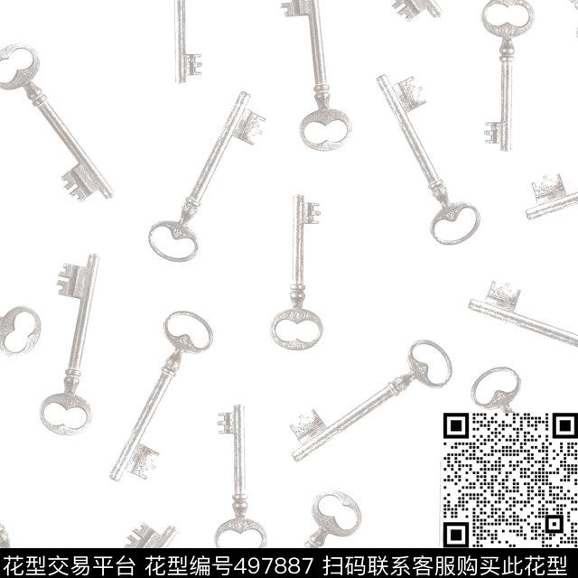 原创浪漫景物数码印花华亿平台下载（图片编号: 497887） - 瓦栏（Walan）