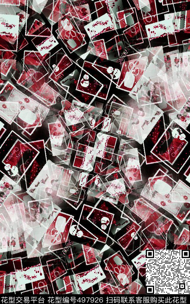 时尚复古男女衬衣数码印花华亿平台下载（图片编号: 497926） - 瓦栏（Walan）