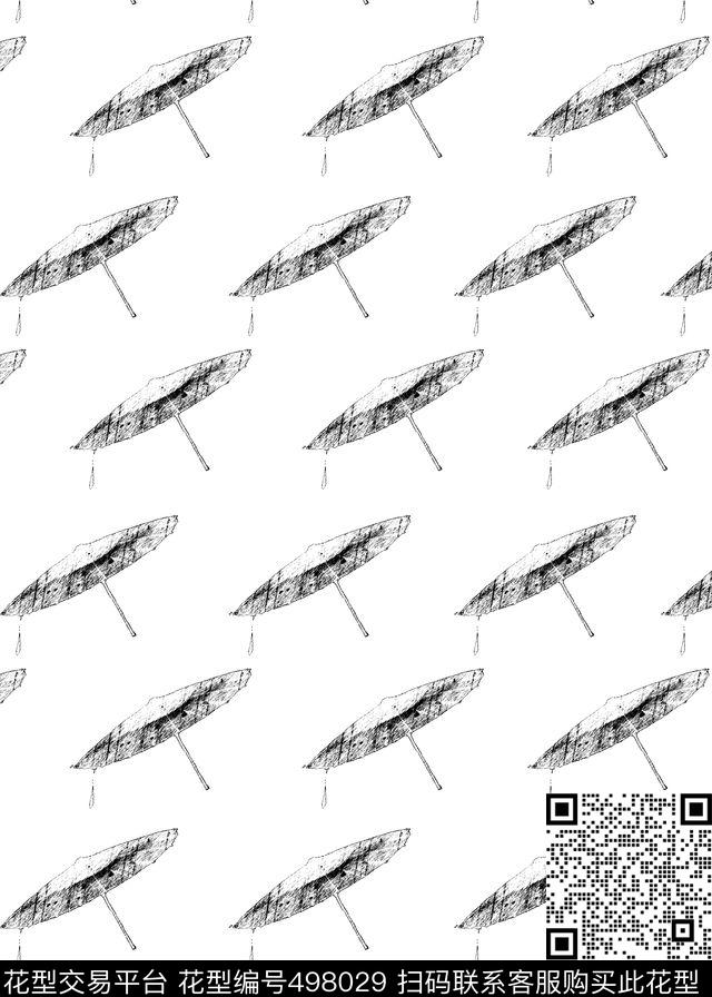 雨伞复古男装华亿平台传统印花华亿平台下载（图片编号: 498029） - 瓦栏（Walan）