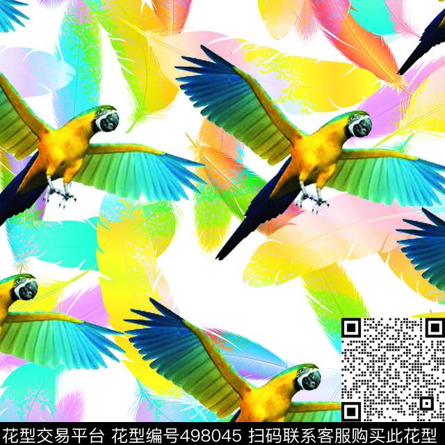 创意服装面料T恤衬衫数码印花华亿平台下载（图片编号: 498045） - 瓦栏（Walan）