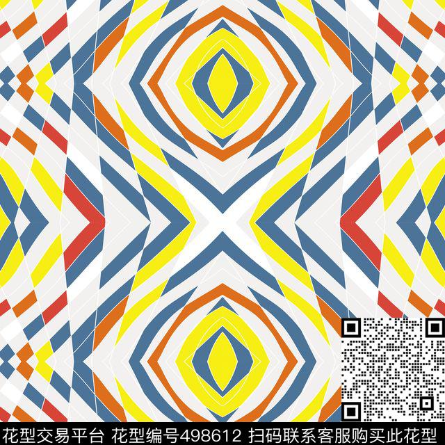 色块几何现代时尚传统印花华亿平台下载（图片编号: 498612） - 瓦栏（Walan）
