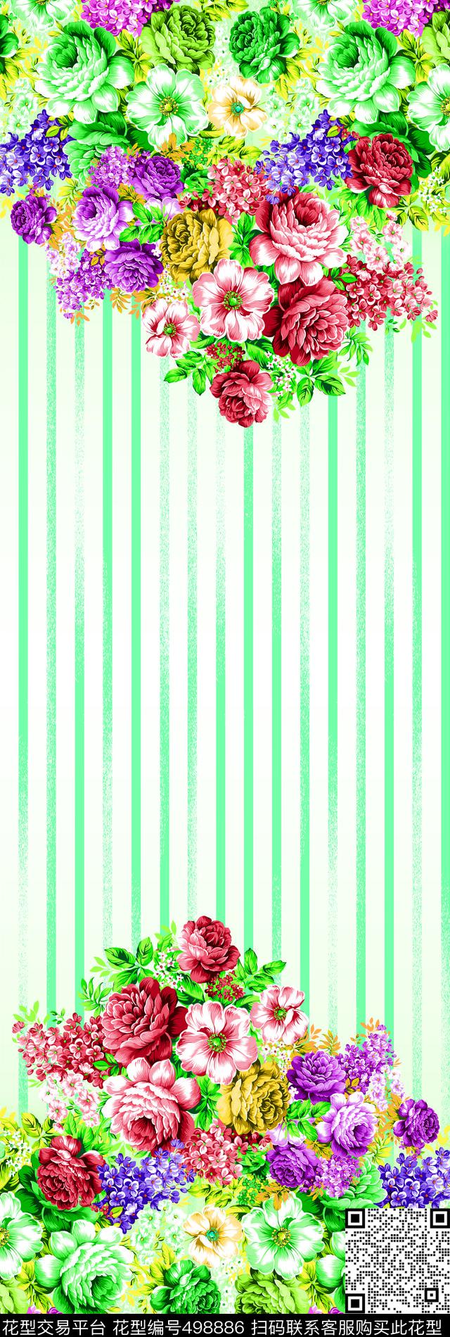 定位花数码印花华亿平台下载（图片编号: 498886） - 瓦栏（Walan）