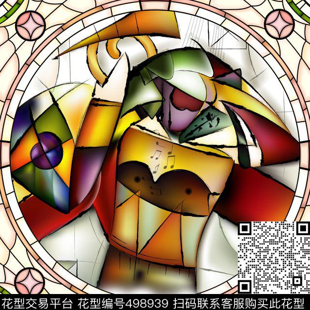 土耳其风格工笔画迪拜数码印花华亿平台下载（图片编号: 498939） - 瓦栏（Walan）