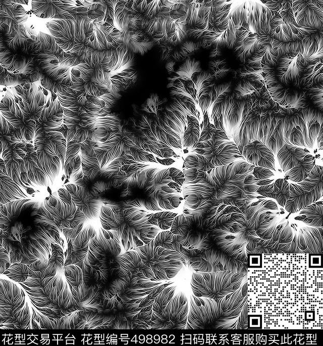 大地根系脉络传统印花华亿平台下载（图片编号: 498982） - 瓦栏（Walan）
