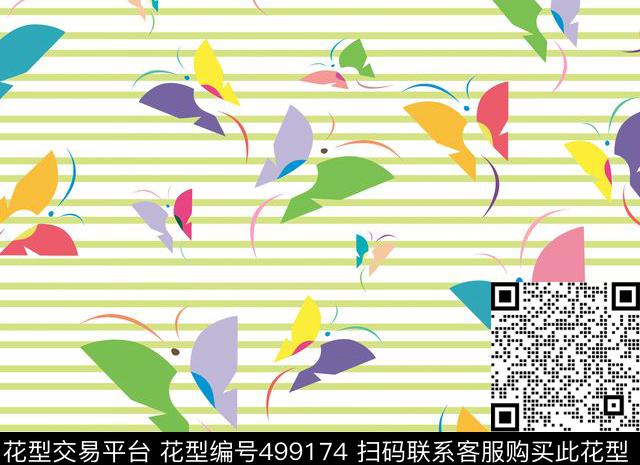 动物剪纸女装传统印花华亿平台下载（图片编号: 499174） - 瓦栏（Walan）