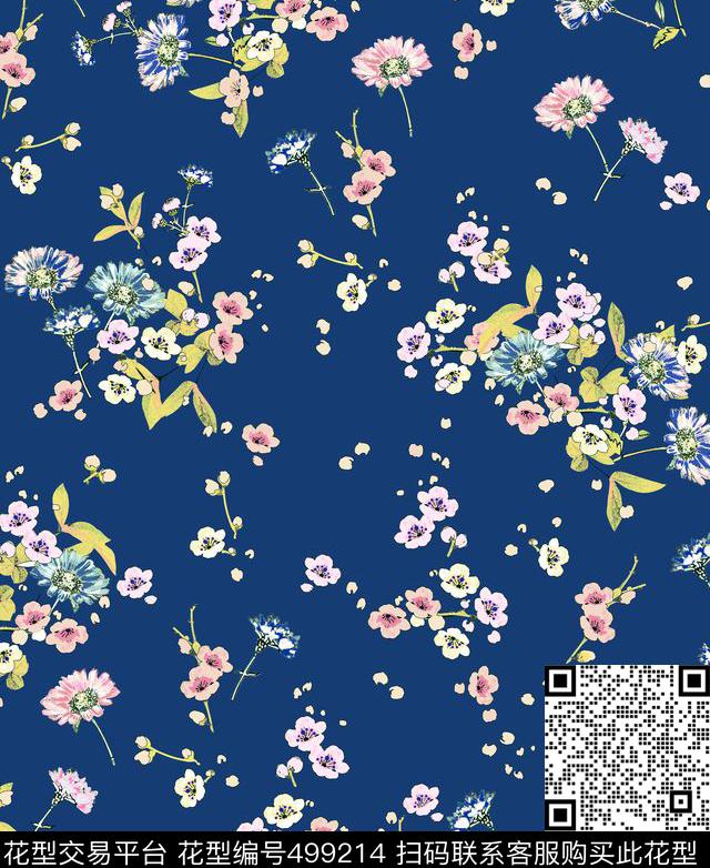 抽象简约中国风数码印花华亿平台下载（图片编号: 499214） - 瓦栏（Walan）