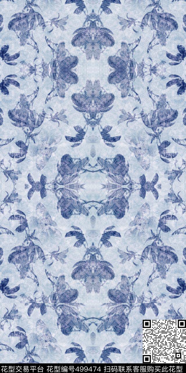 复古欧式底纹数码印花华亿平台下载（图片编号: 499474） - 瓦栏（Walan）