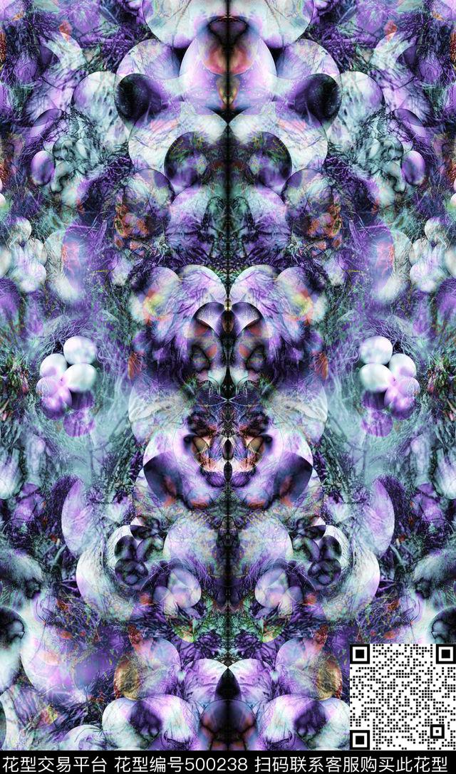 民族休闲热带风西班牙风数码印花华亿平台下载（图片编号: 500238） - 瓦栏（Walan）