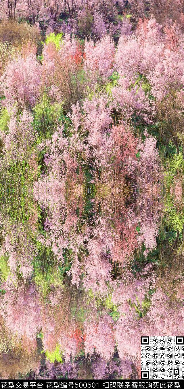 风景潮流时尚大牌照片风景景观数码印花华亿平台下载（图片编号: 500501） - 瓦栏（Walan）