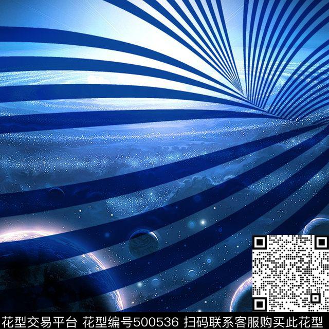 几何时尚星际数码印花华亿平台下载（图片编号: 500536） - 瓦栏（Walan）