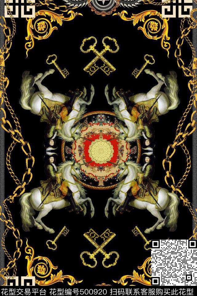 复古大牌国外大牌女装男士衬衫数码印花华亿平台下载（图片编号: 500920） - 瓦栏（Walan）