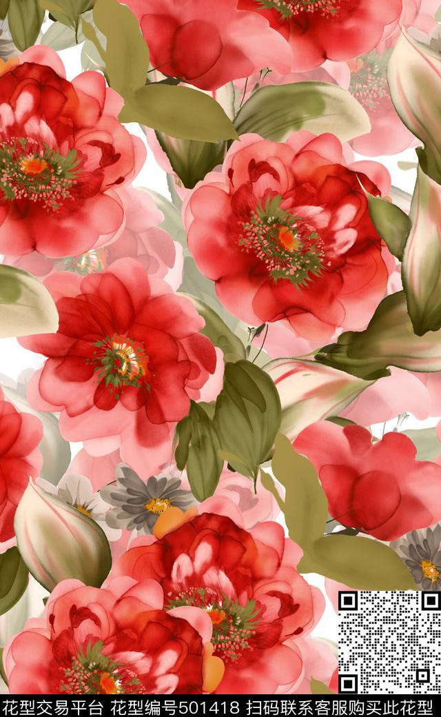 数码印花最新时尚面料印花服装设计数码印花华亿平台下载（图片编号: 501418） - 瓦栏（Walan）