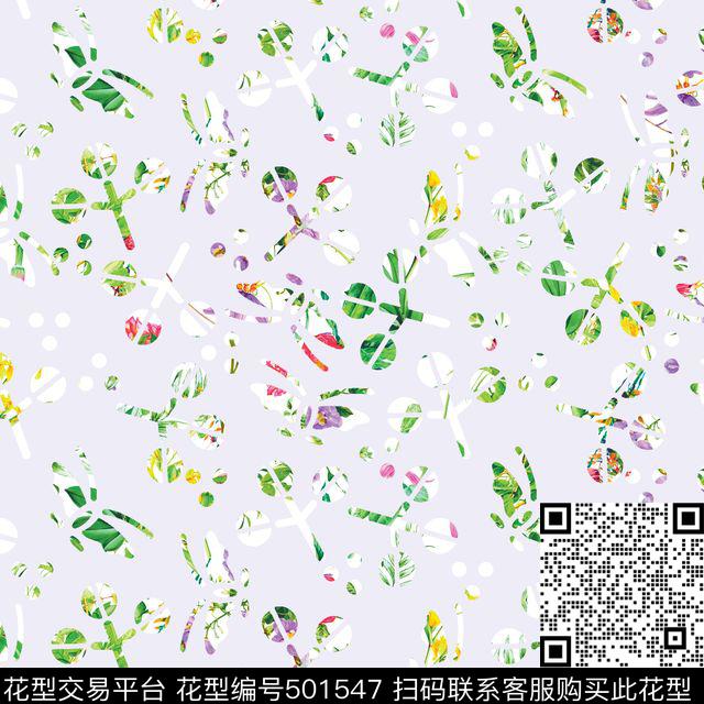 原创浪漫花卉数码印花华亿平台下载（图片编号: 501547） - 瓦栏（Walan）