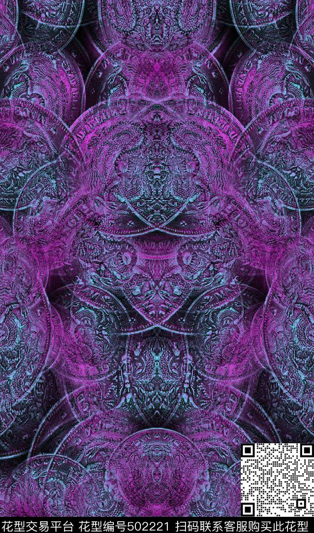 复古风民族系列欧式建筑神圣数码印花华亿平台下载（图片编号: 502221） - 瓦栏（Walan）