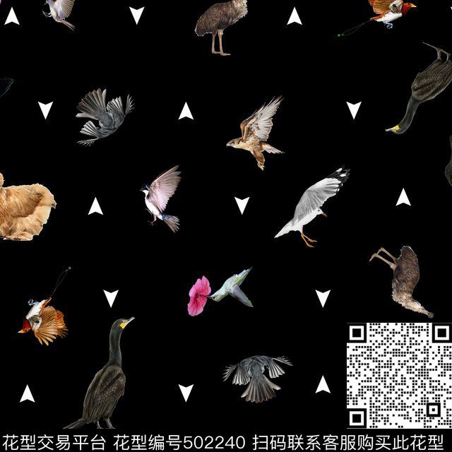 动物、鸟类、家禽、花卉、几何男装衬衫华亿平台几何图形数码印花华亿平台下载（图片编号: 502240） - 瓦栏（Walan）