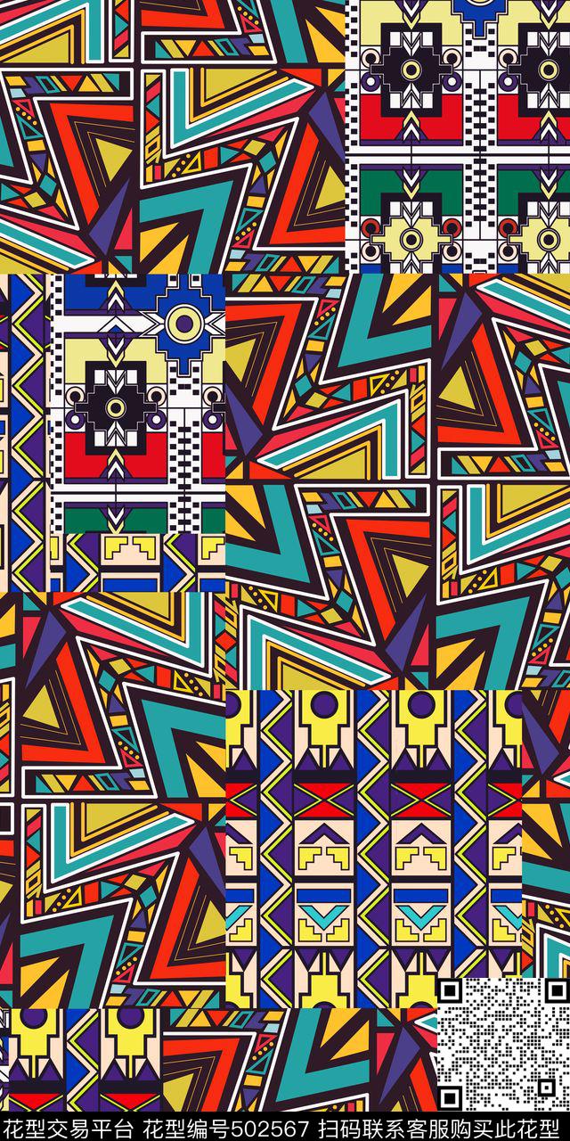 欧美民族复古宫廷几何男装女装围巾裤子内衣泳衣民族风抽象H【抽象】B【品质男装】传统印花华亿平台下载（图片编号: 502567） - 瓦栏（Walan）