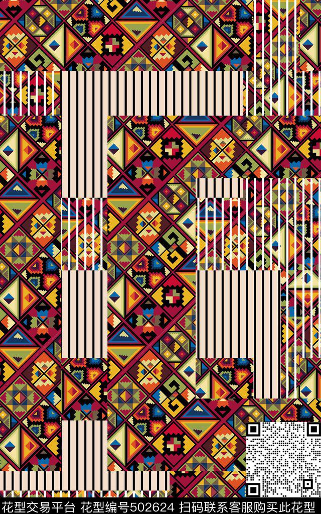 时尚创意欧美复古宫廷几何部落线条素雅高档抽象时装周大牌男装女装围巾泳衣内衣袜子H【抽象】B【品质男装】传统印花华亿平台下载（图片编号: 502624） - 瓦栏（Walan）