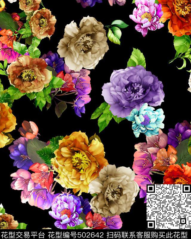 textiledesignprinting数码印花华亿平台下载（图片编号: 502642） - 瓦栏（Walan）