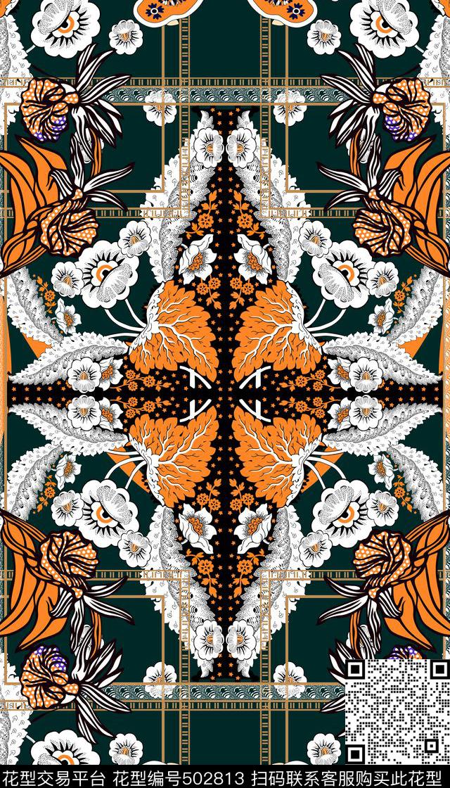 女装部落风情南美传统印花华亿平台下载（图片编号: 502813） - 瓦栏（Walan）