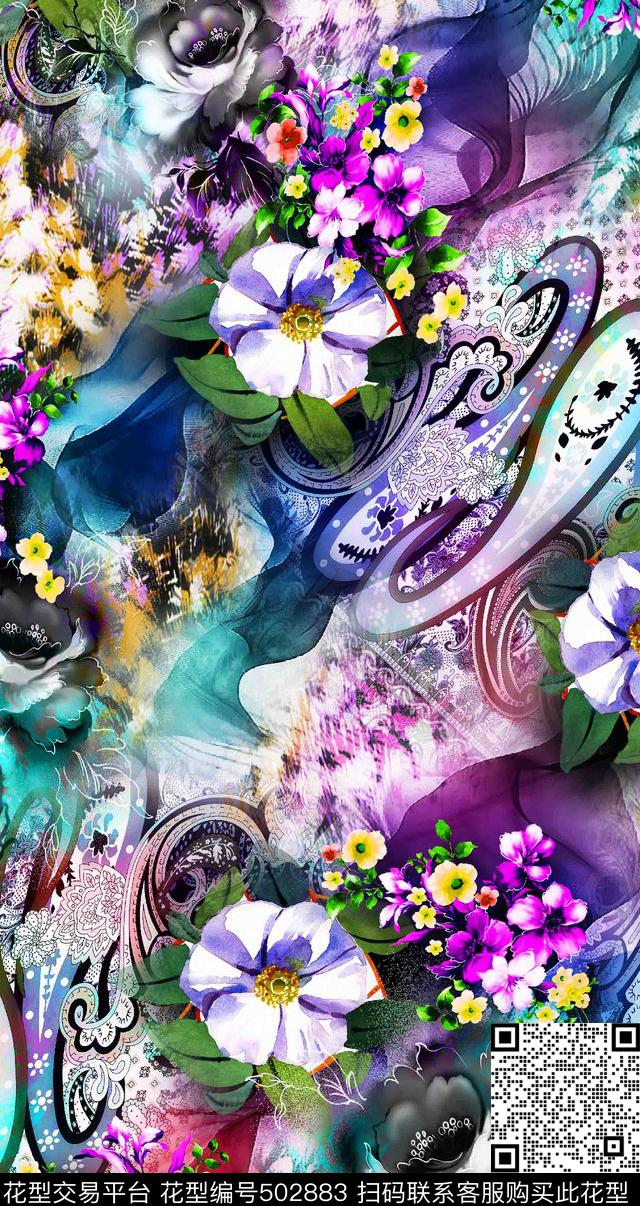 designtextilesprinting数码印花华亿平台下载（图片编号: 502883） - 瓦栏（Walan）