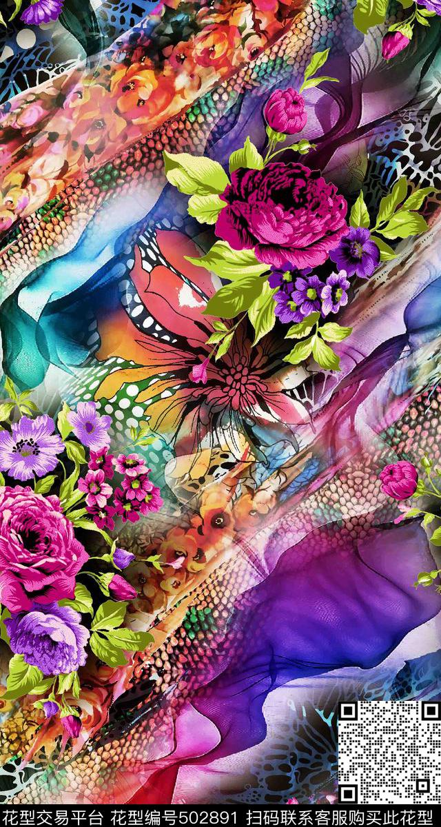 designtextilesprinting数码印花华亿平台下载（图片编号: 502891） - 瓦栏（Walan）