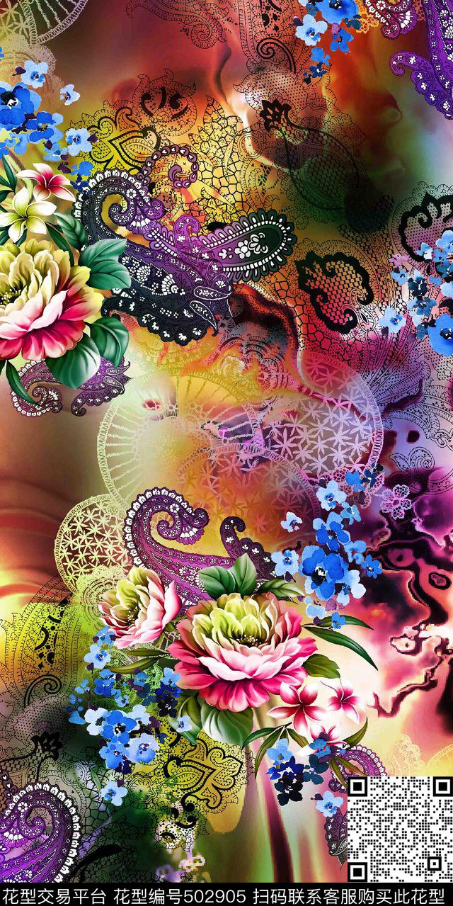 designtextiles数码印花华亿平台下载（图片编号: 502905） - 瓦栏（Walan）