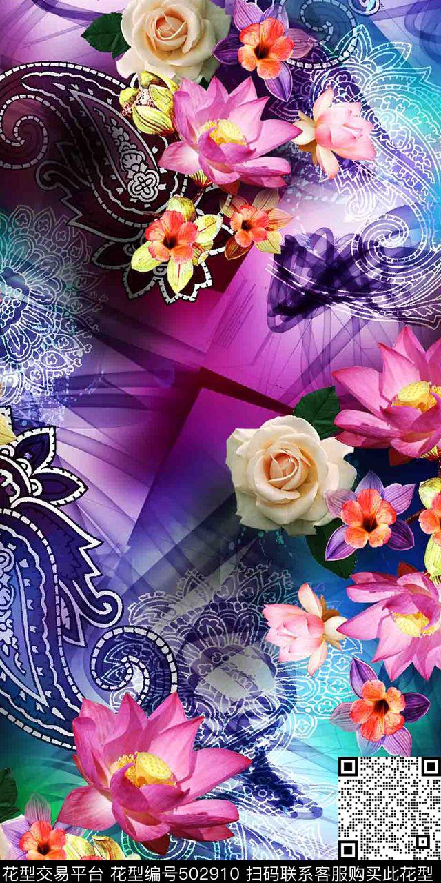 designtextilesprinting数码印花华亿平台下载（图片编号: 502910） - 瓦栏（Walan）