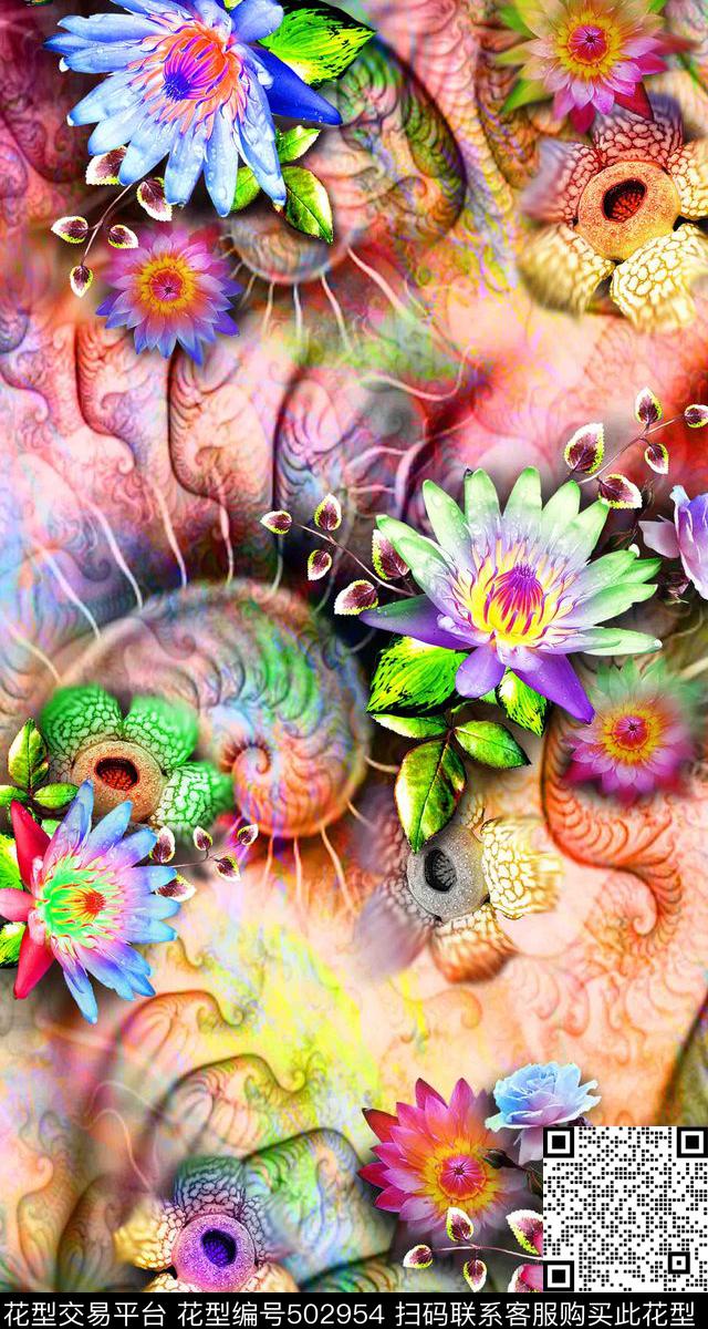 designtextilesprinting数码印花华亿平台下载（图片编号: 502954） - 瓦栏（Walan）