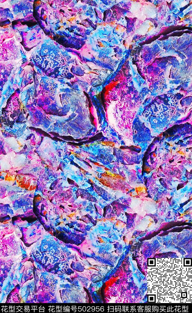 MAX-大理石纹理流行时尚矿石纹理数码印花华亿平台下载（图片编号: 502956） - 瓦栏（Walan）