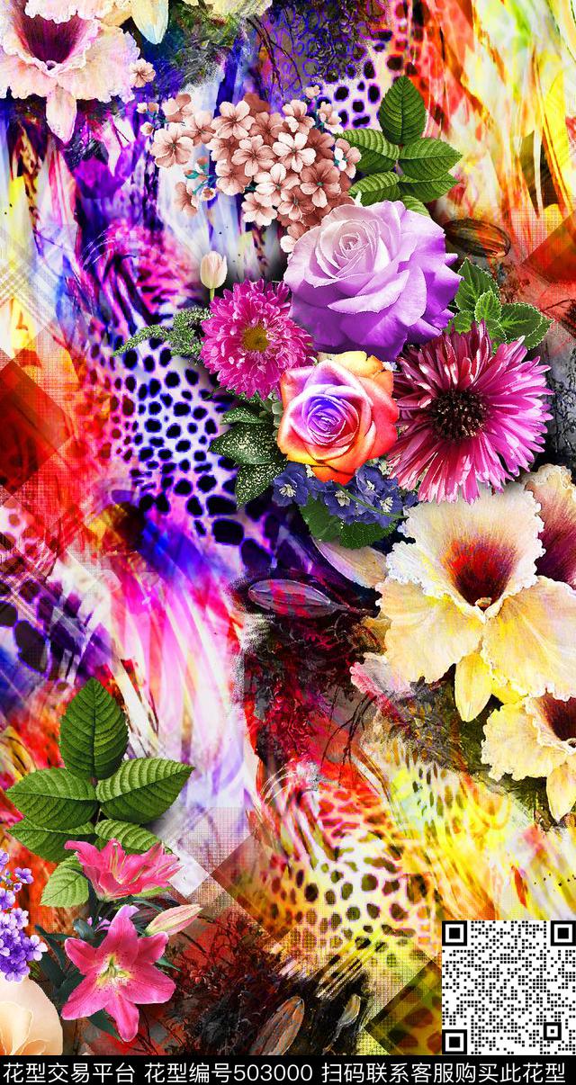 designtextilesprinting数码印花华亿平台下载（图片编号: 503000） - 瓦栏（Walan）