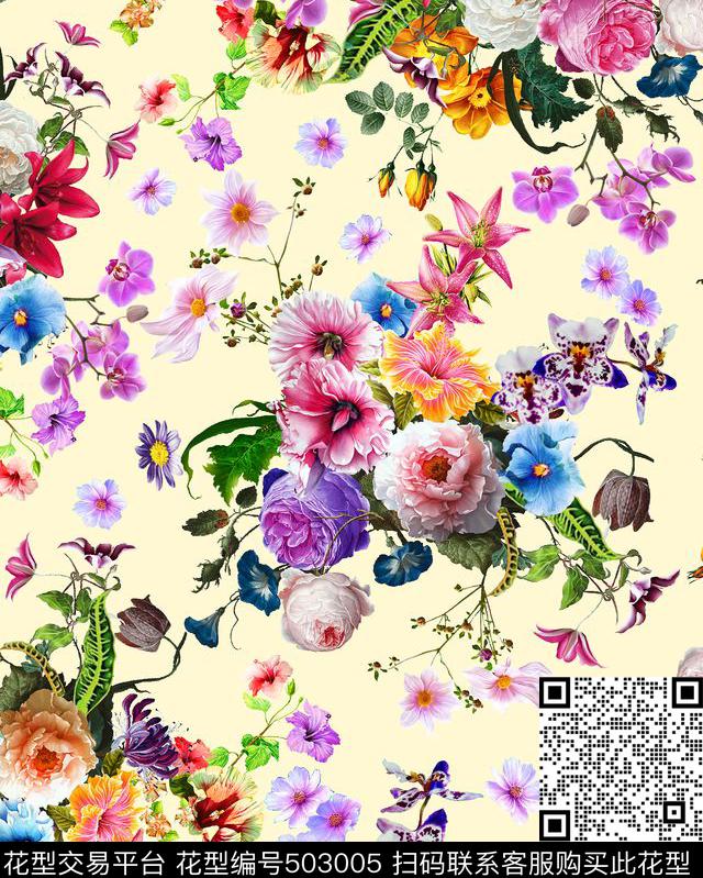designtextilesprinting数码印花华亿平台下载（图片编号: 503005） - 瓦栏（Walan）