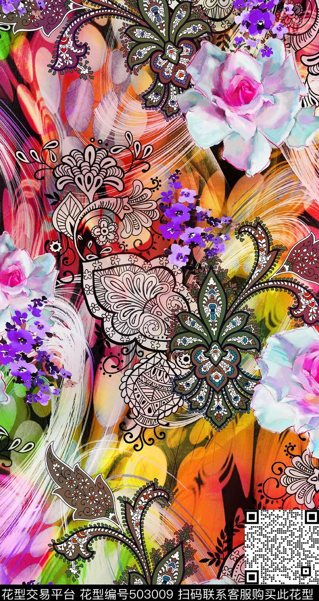 designtextilesprinting数码印花华亿平台下载（图片编号: 503009） - 瓦栏（Walan）