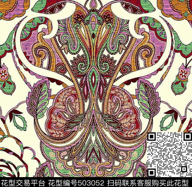 designtextilesprinting传统印花华亿平台下载（图片编号: 503052） - 瓦栏（Walan）