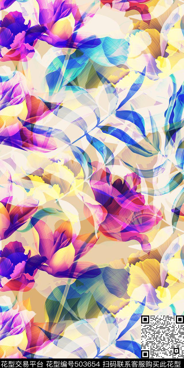 最新时尚面料印花数码印花服装设计数码印花华亿平台下载（图片编号: 503654） - 瓦栏（Walan）