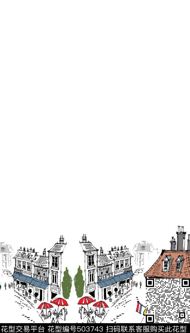 潮流定位风景数码印花华亿平台下载（图片编号: 503743） - 瓦栏（Walan）