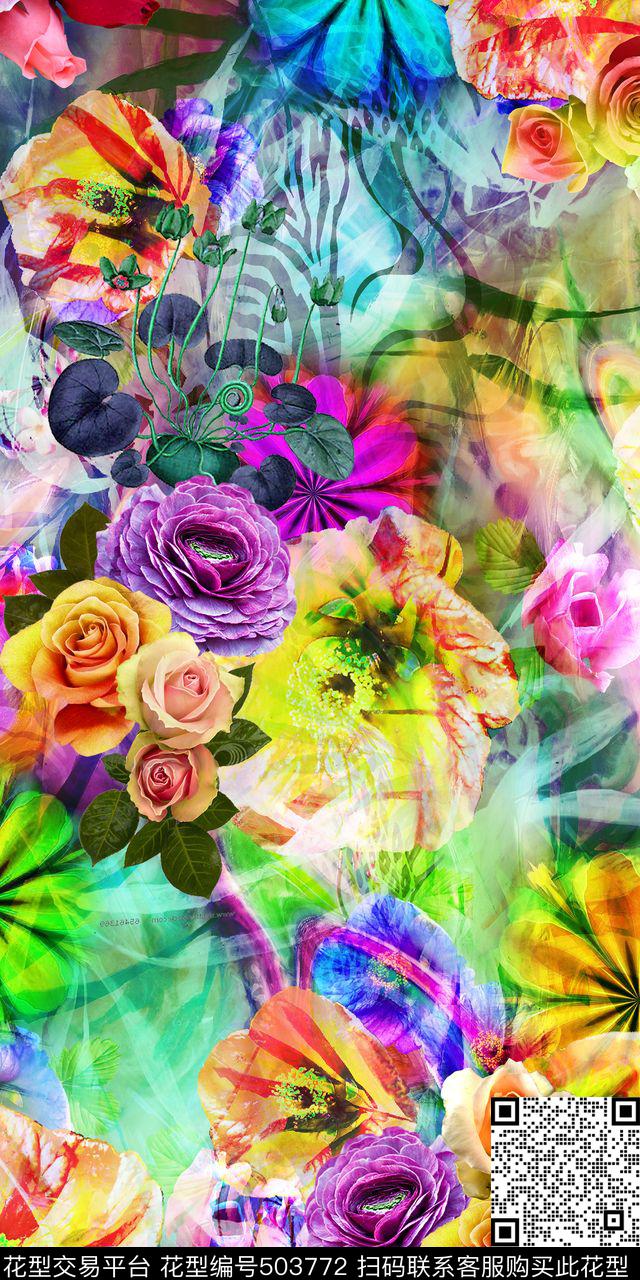 designtextilesprinting数码印花华亿平台下载（图片编号: 503772） - 瓦栏（Walan）