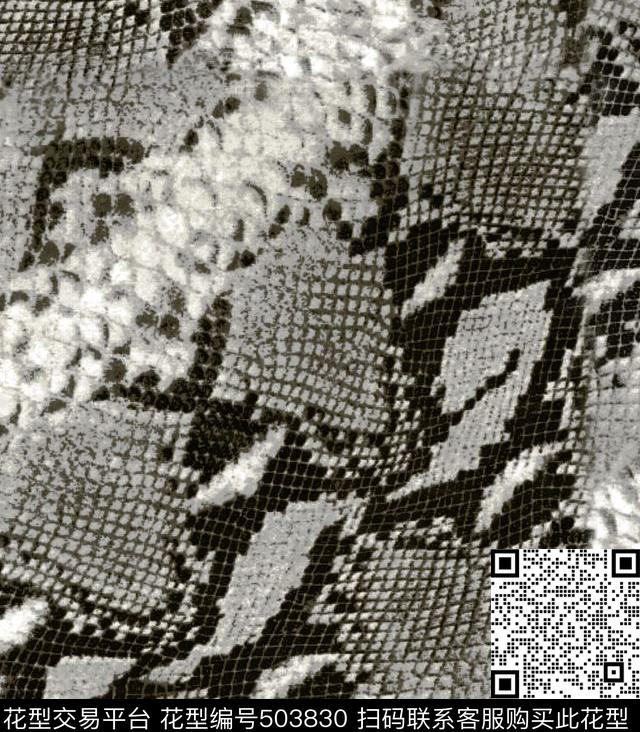 动物蛇纹性感传统印花华亿平台下载（图片编号: 503830） - 瓦栏（Walan）
