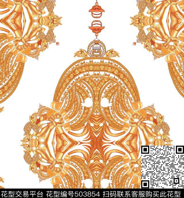 欧美时尚潮流数码印花华亿平台下载（图片编号: 503854） - 瓦栏（Walan）