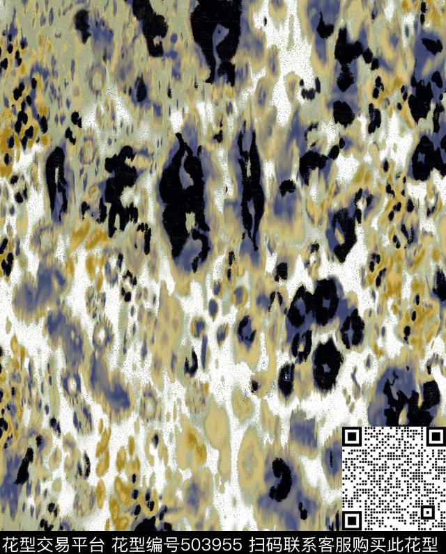 豹纹动物明亮传统印花华亿平台下载（图片编号: 503955） - 瓦栏（Walan）