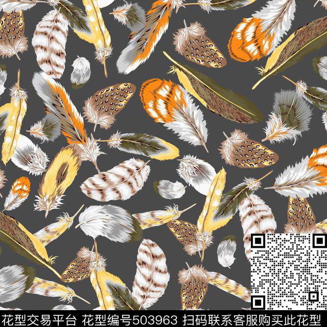 简约抽象中国风数码印花华亿平台下载（图片编号: 503963） - 瓦栏（Walan）