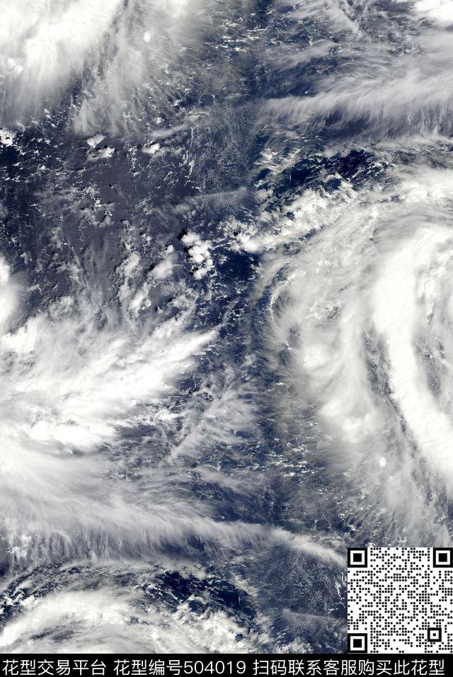 气象云图台风云图写实数码印花华亿平台下载（图片编号: 504019） - 瓦栏（Walan）