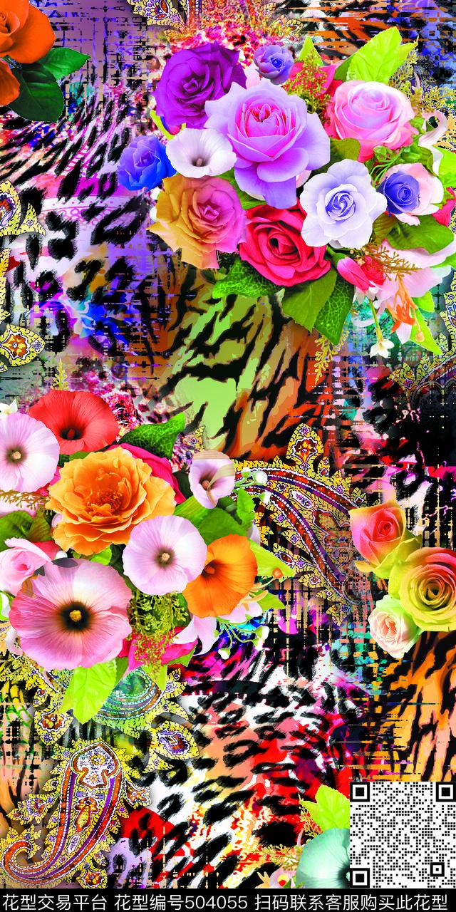 designtextilesprinting数码印花华亿平台下载（图片编号: 504055） - 瓦栏（Walan）