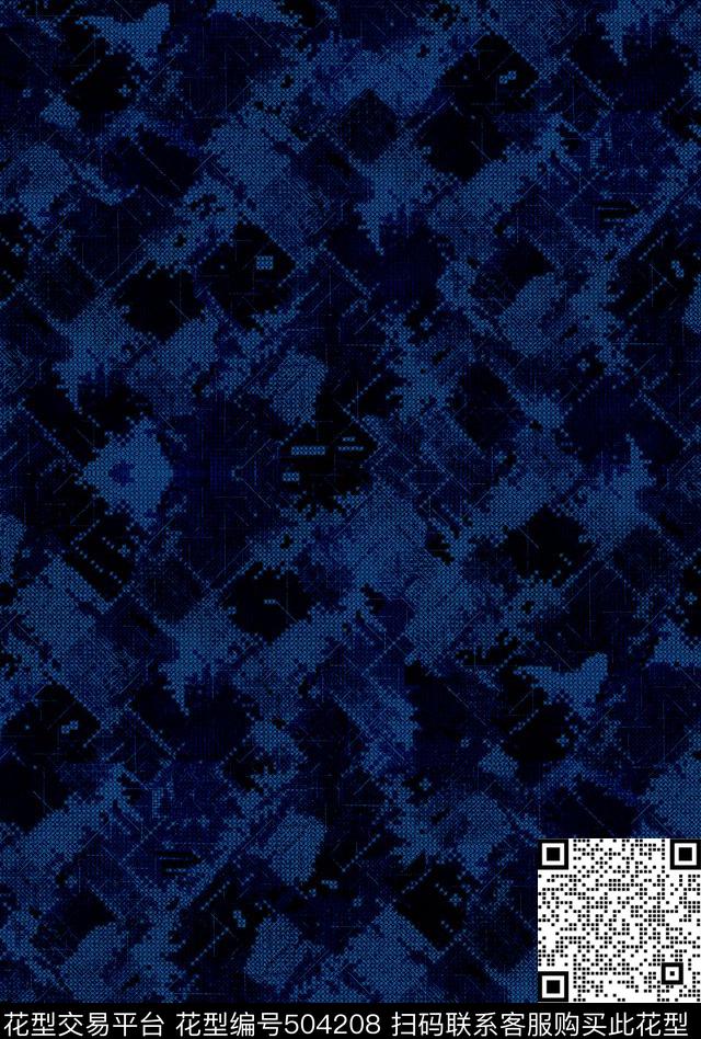 复古山石纹理衬衫数码印花华亿平台下载（图片编号: 504208） - 瓦栏（Walan）