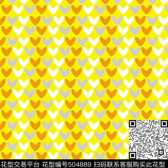 欧美爱心抽象传统印花华亿平台下载（图片编号: 504889） - 瓦栏（Walan）